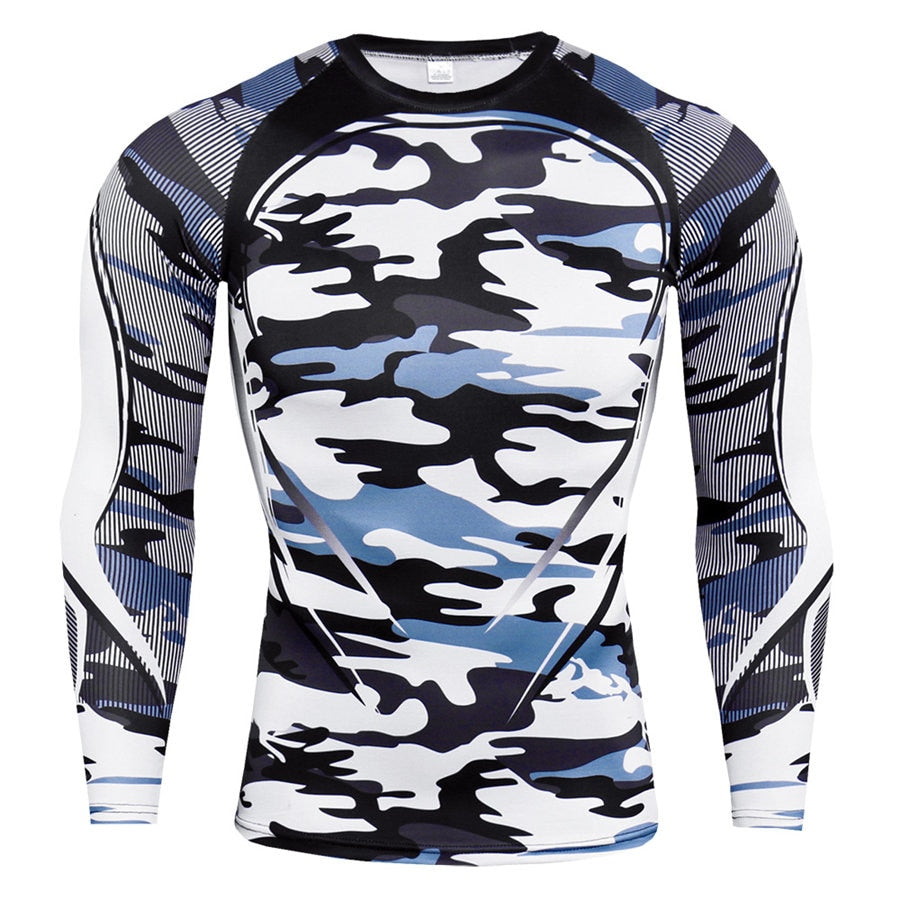 Men Long Sleeve Gym T-shirts TC170