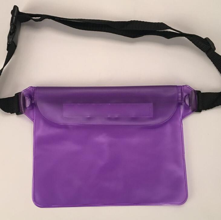 Waterproof Swimming Mobile Phone Bags Purple