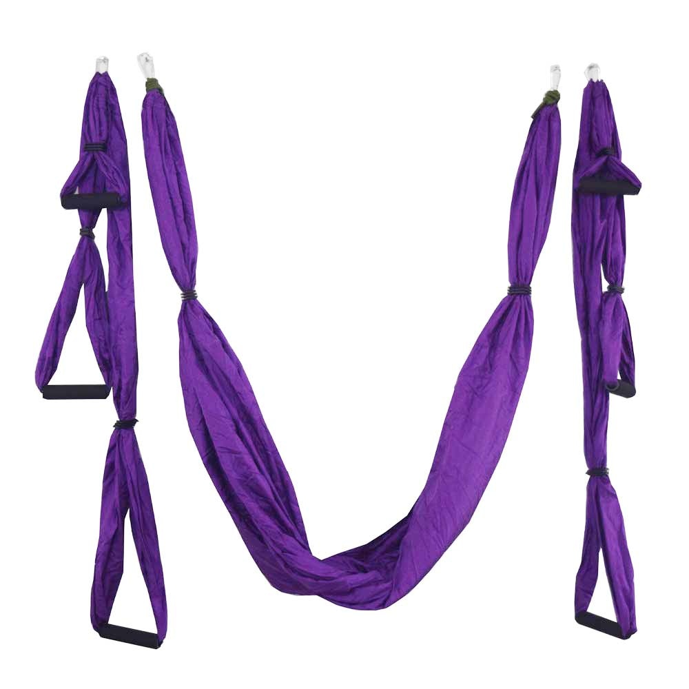 Anti-gravity Aerial Yoga Hammock Set 13-Purple