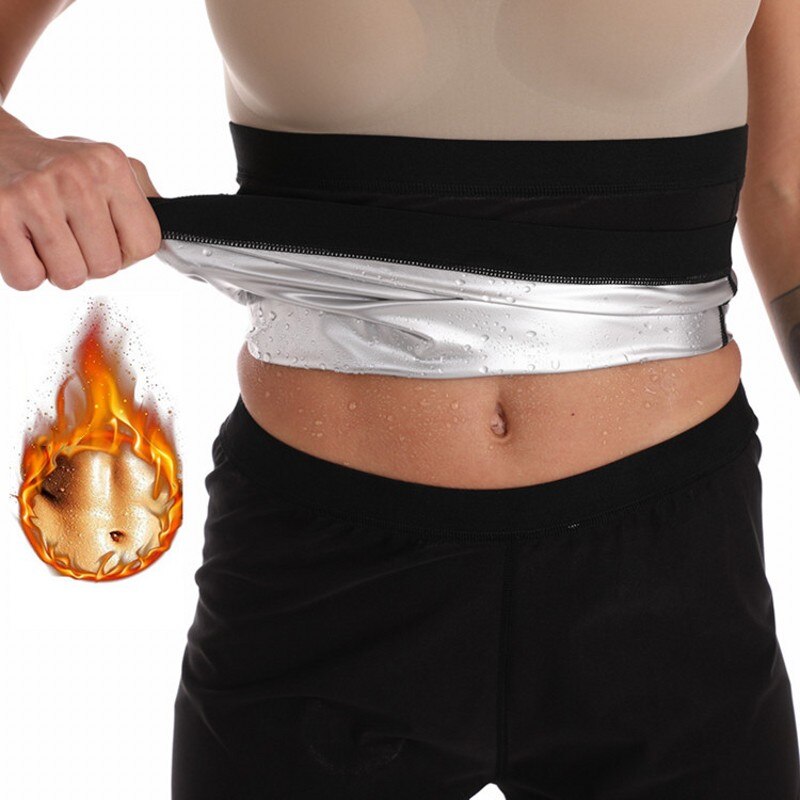 Body Sculpting Weight Loss Wicking Belt Silver