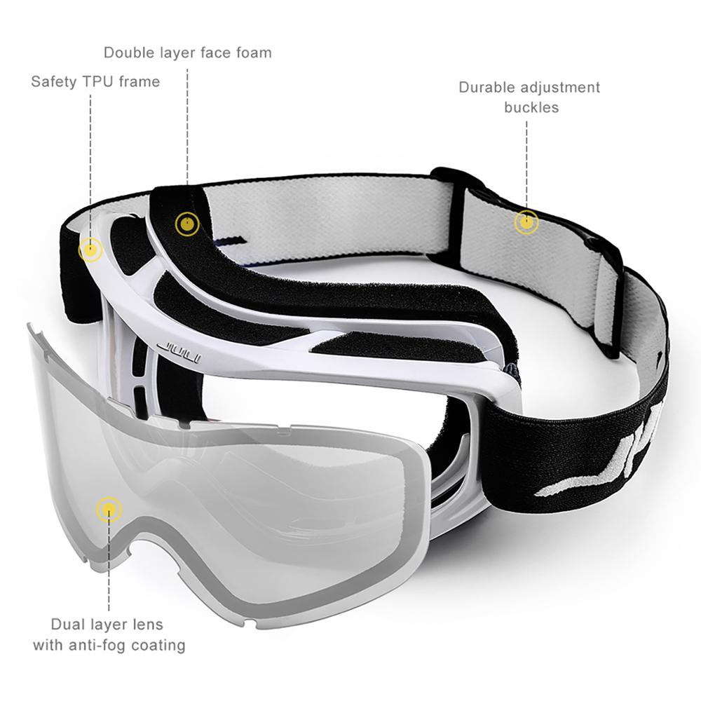 Ski Goggles Double Layers Lens