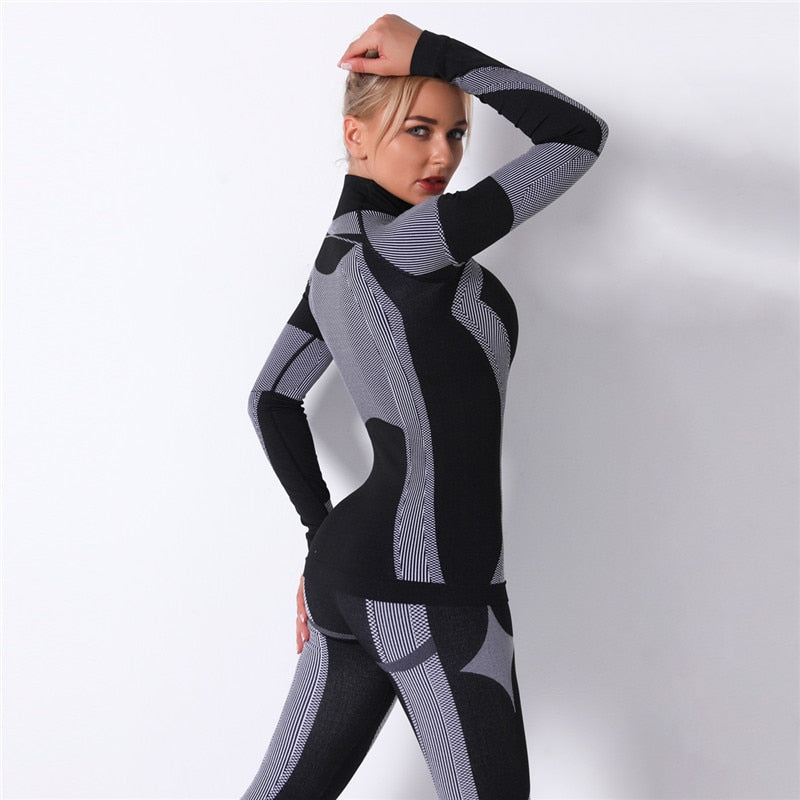 Women Long Sleeve Gym Clothes