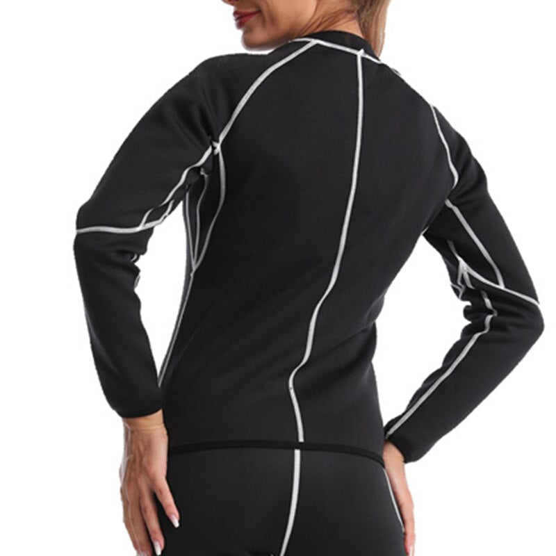 Women Body Shapers Sweat Sauna Suit