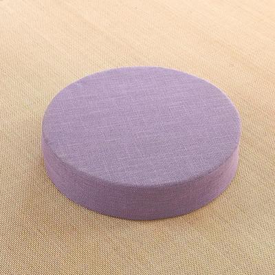 Yoga Meditation Cushion Backrest Pillow Purple 40x6cm