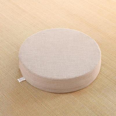 Yoga Meditation Cushion Backrest Pillow Rice white 40x6cm