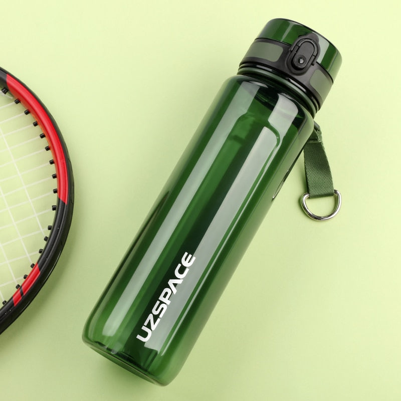 High Capacity Sports Water Bottle 1000ml Green