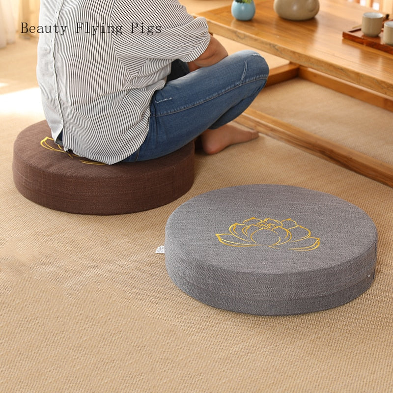 Yoga Meditation Cushion Backrest Pillow