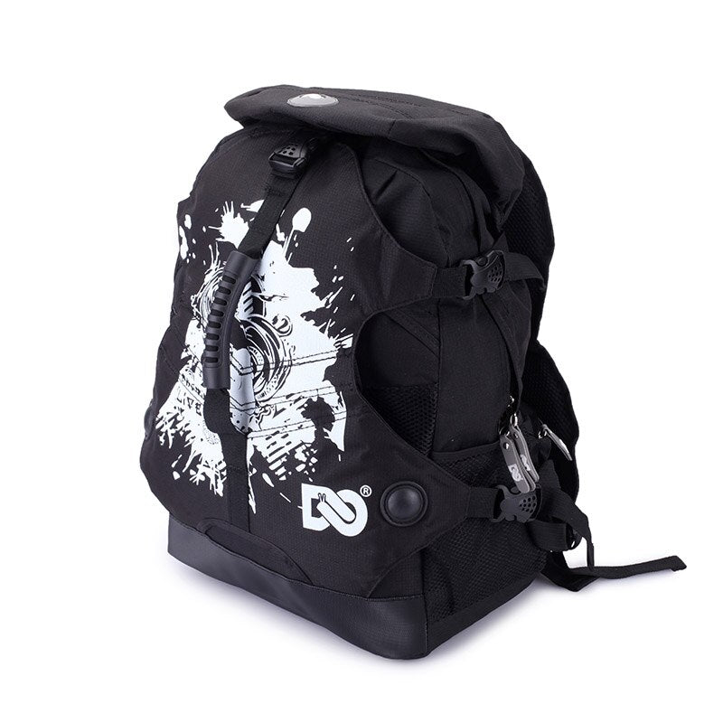 Knapsack Shoulder Bag Black camo