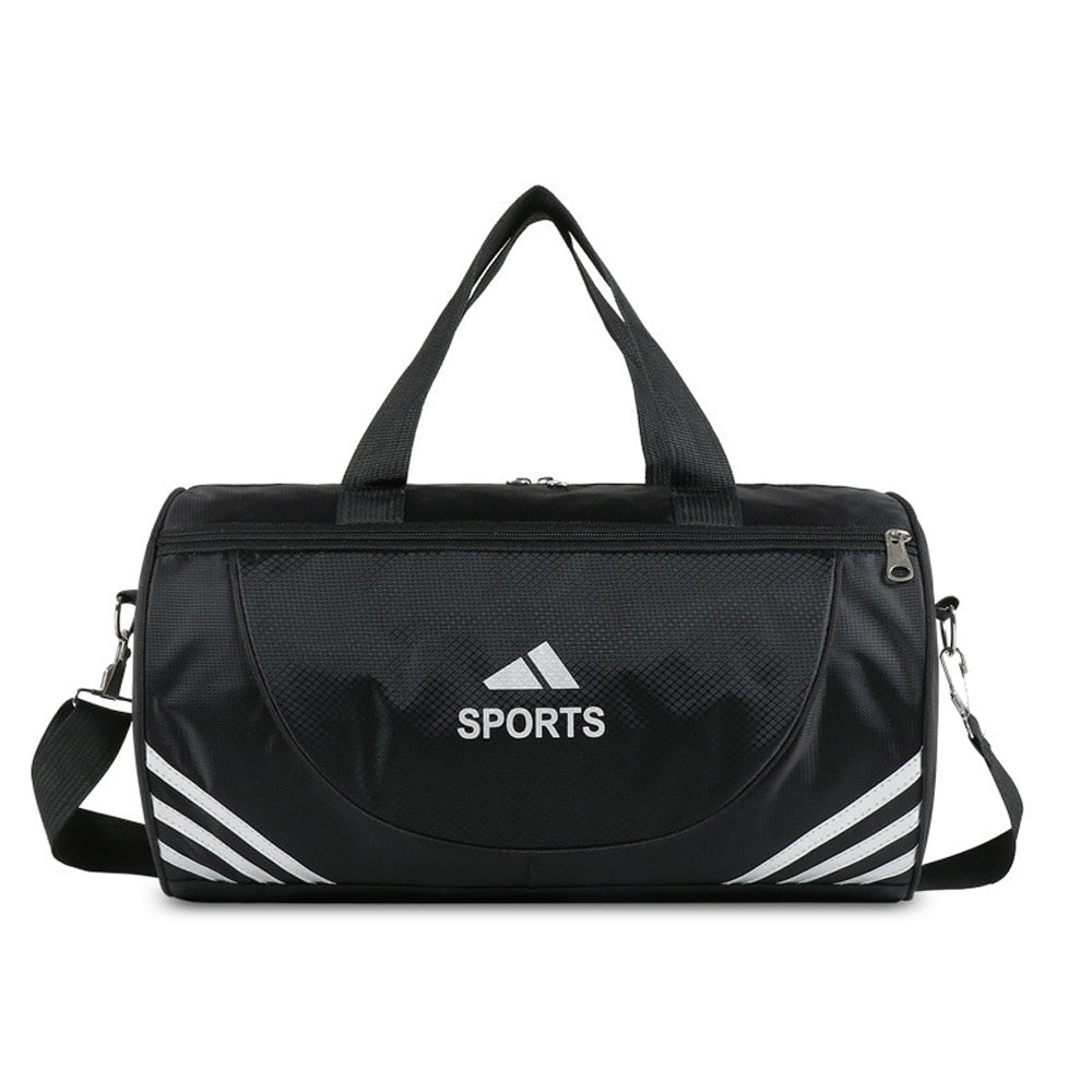 Women Fitness Travel Crossbody Sport Bags Black