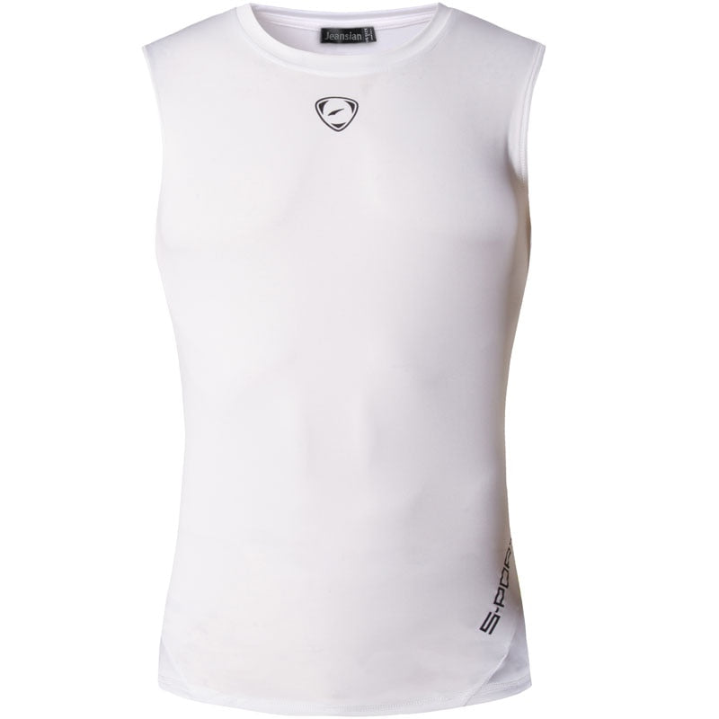 jeansian Sport Tank Tops LSL208White