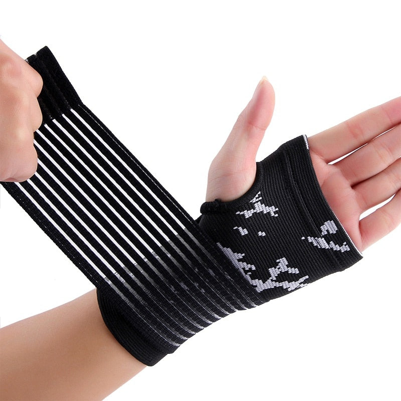 Gym Wrist Guard Arthritis Brace Black