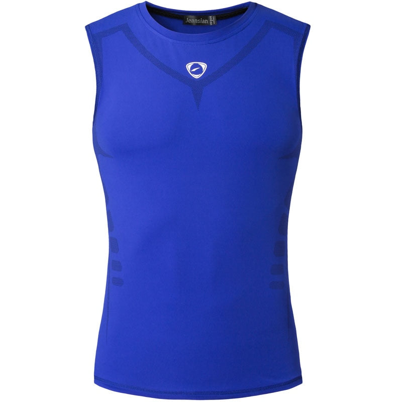 jeansian Sport Tank Tops LSL207OceanBlue