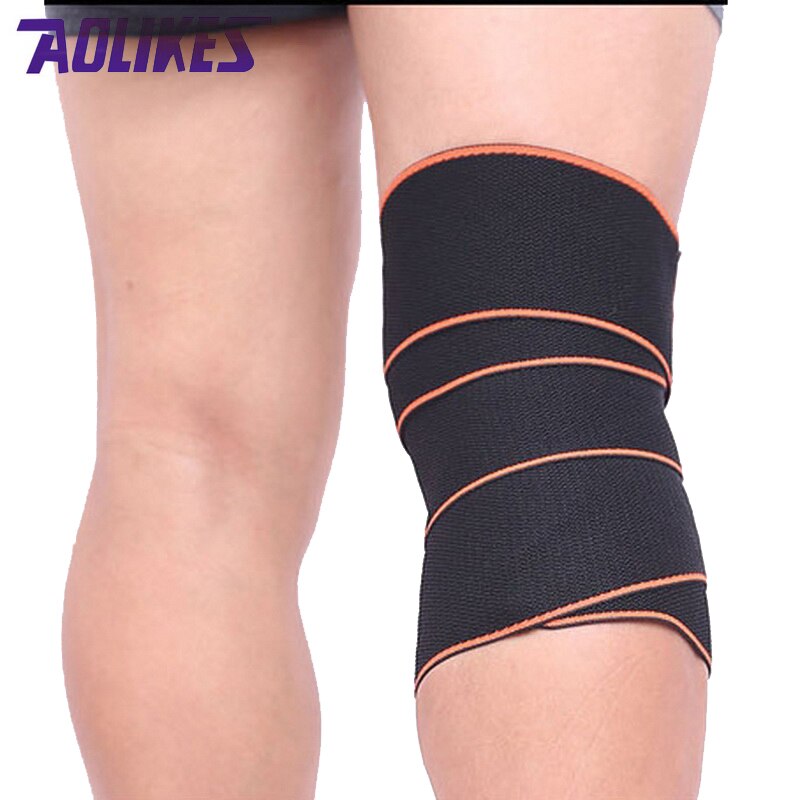 Wrapped Compression Protective Knee Bandages