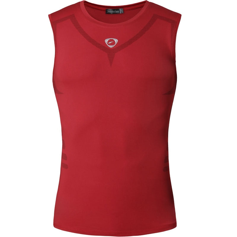 jeansian Sport Tank Tops LSL207Red