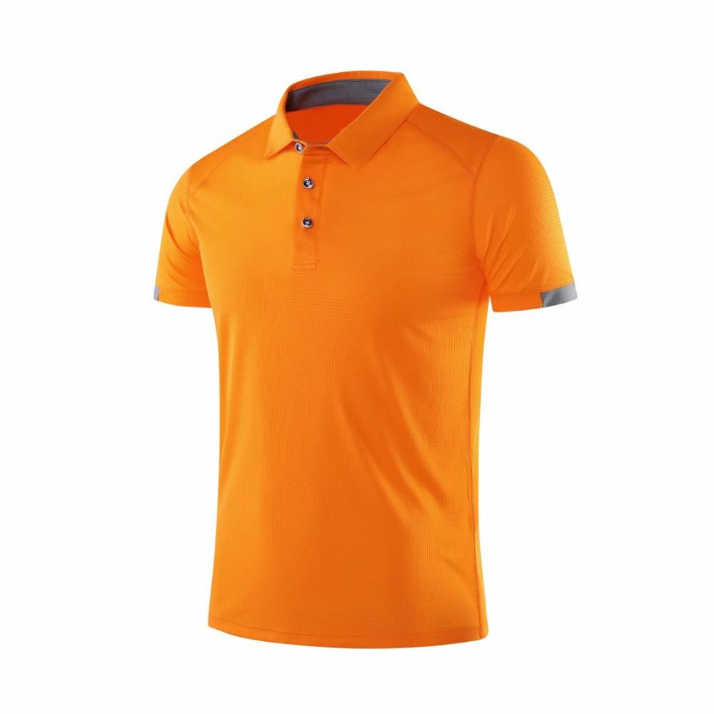 Men Fashion Gym Sport Shirts S219 orange