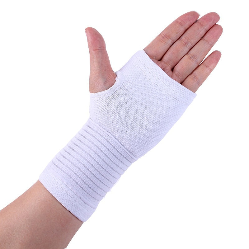 Gym Wrist Guard Arthritis Brace White