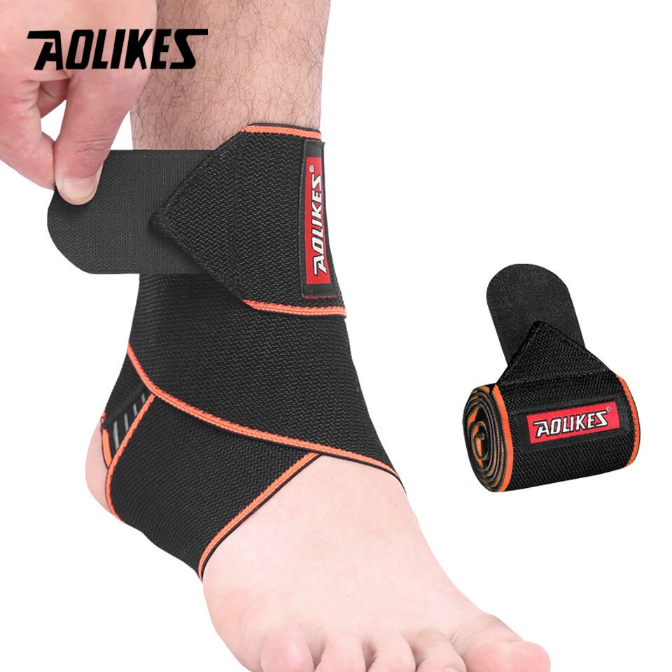 Silicone Ankle Support Strap Orange