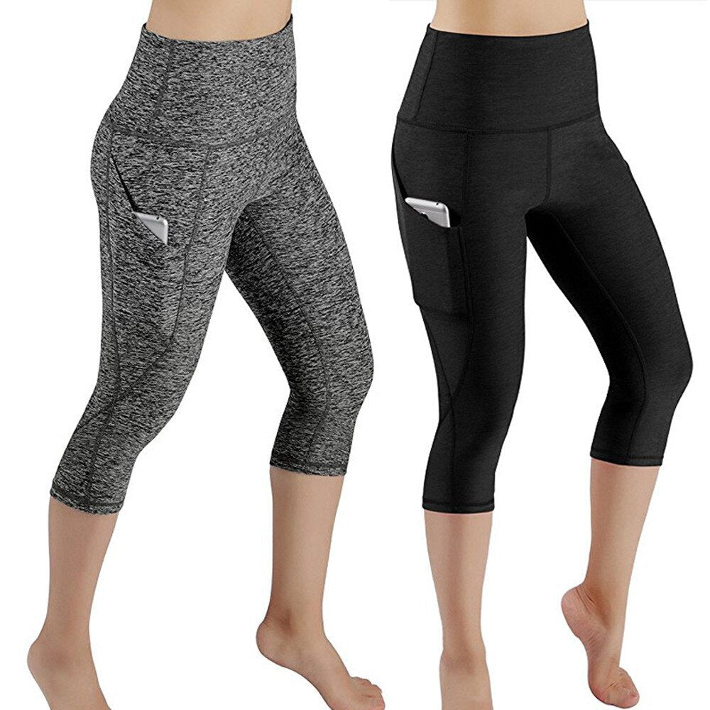 Women 3/4 Yoga Calf-length Pants