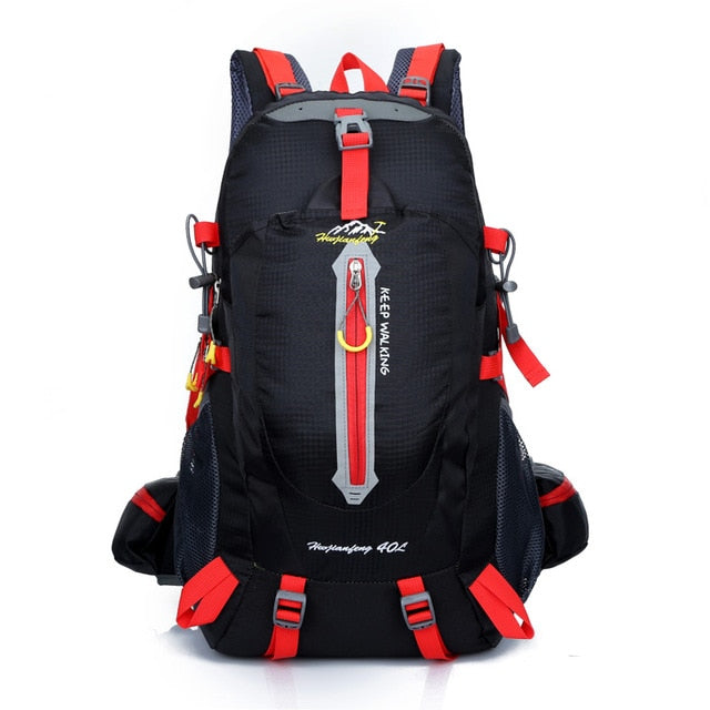 Waterproof Climbing Rucksack Backpack B-Red 40L 30 - 40L