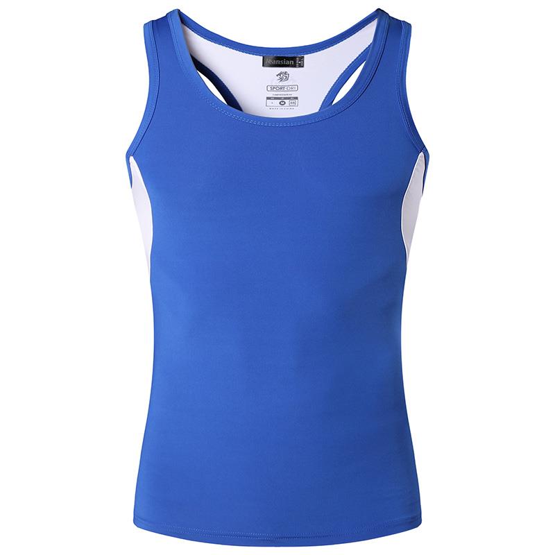 jeansian Sport Tank Tops LSL203OceanBlue