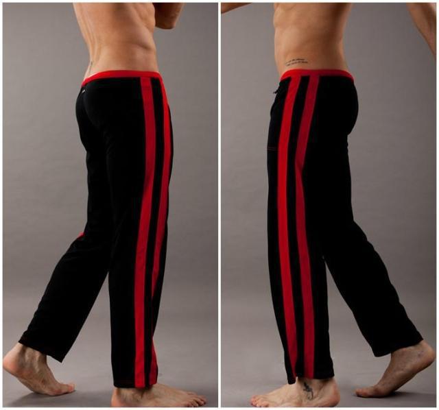 Men Winter Fitness Crossfit Trousers Black