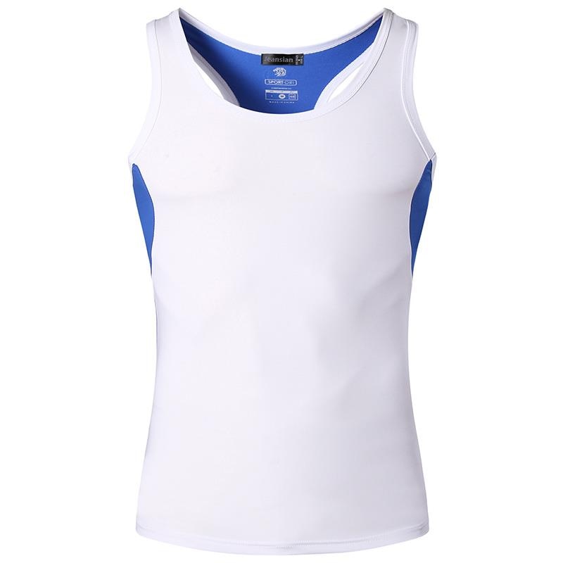 jeansian Sport Tank Tops LSL203White