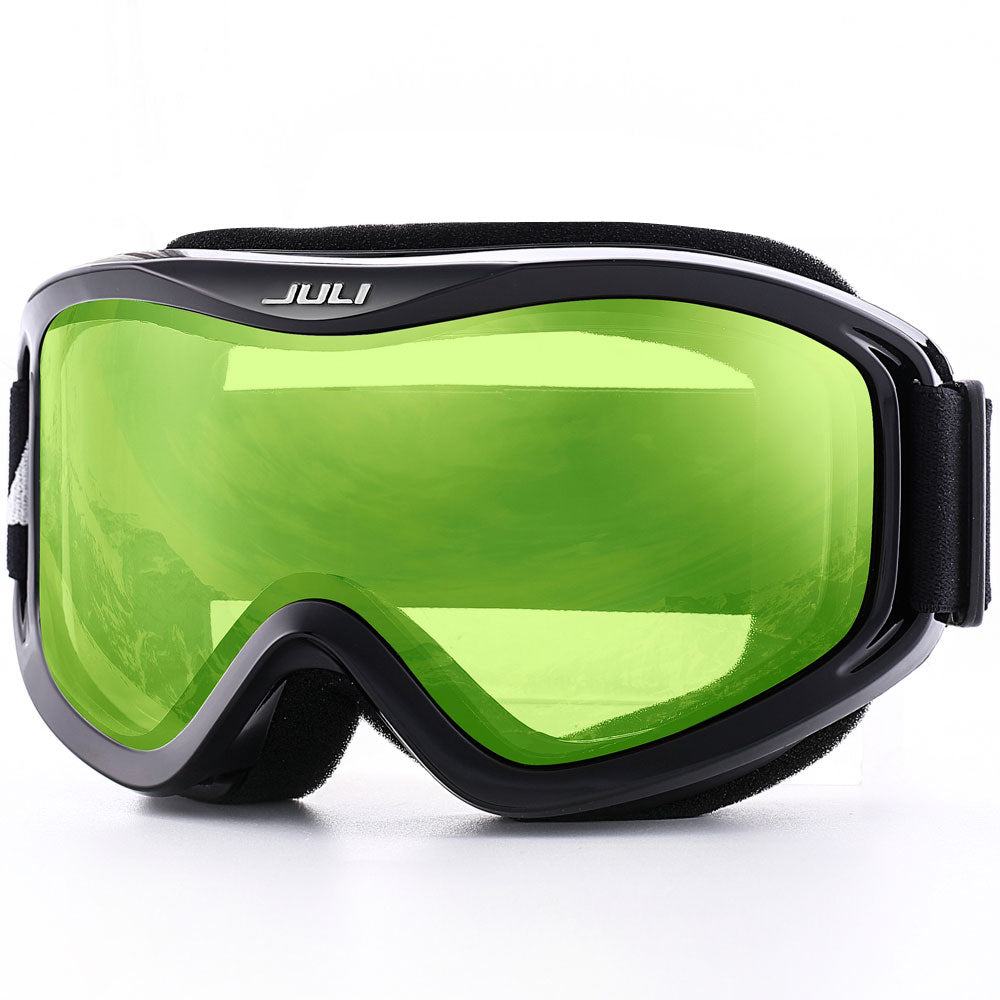 Ski Goggles Double Layers Lens C1 LIGHT GREEN