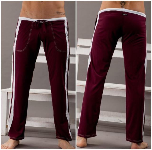 Men Winter Fitness Crossfit Trousers Auburn