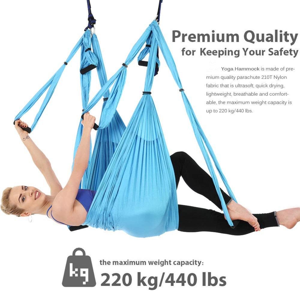 Anti-gravity Aerial Yoga Hammock Set