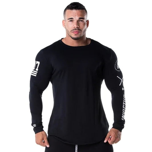 Men Skinny Long Sleeve Shirt