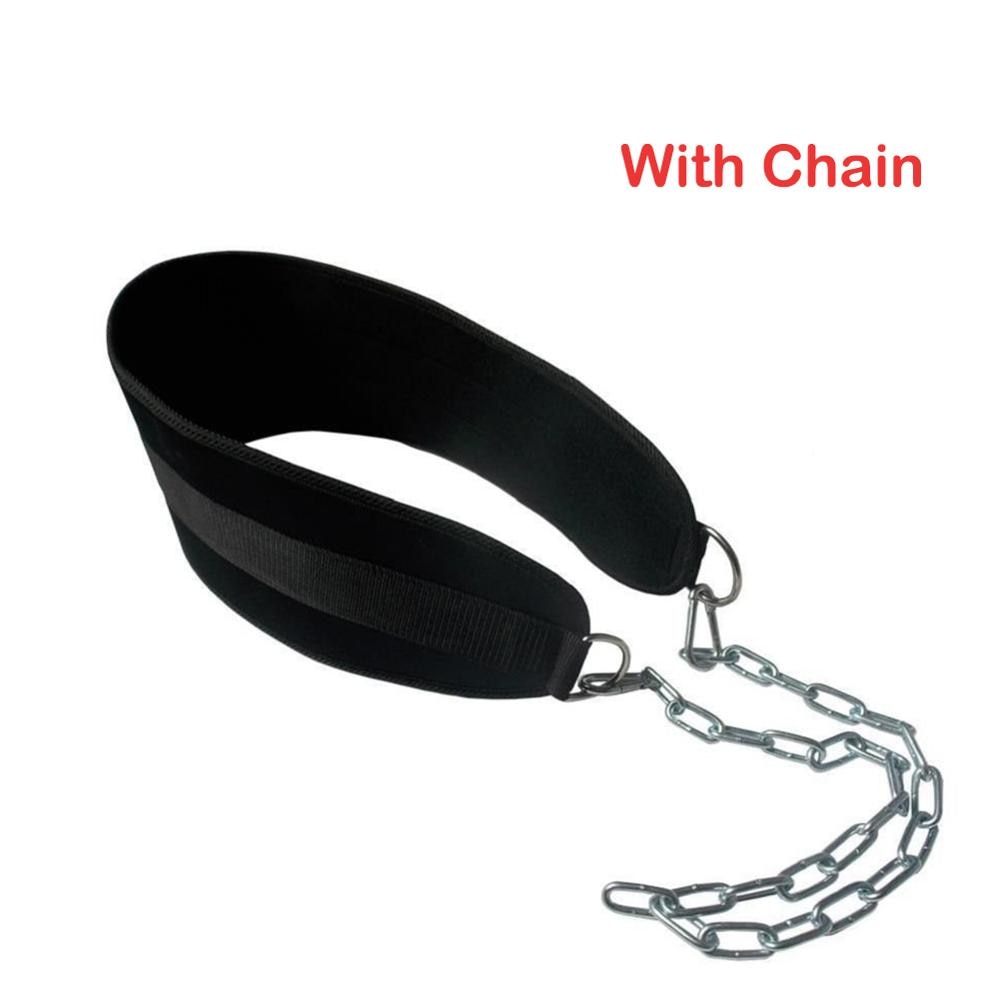 Crossfit Weightlifting Gym Belt With Chain