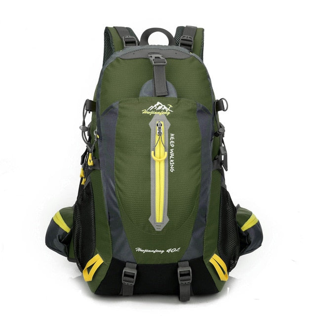 Waterproof Climbing Rucksack Backpack Army Green 40L 30 - 40L