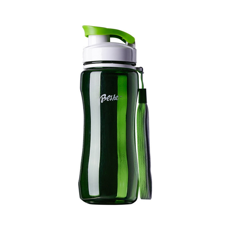 Portable Leak Proof Sports Water Bottle Green