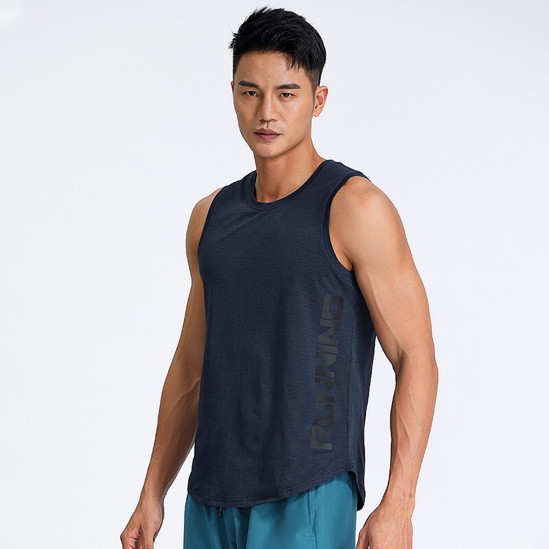 Men Gym Sleeveless Shirt MW1605-Gray