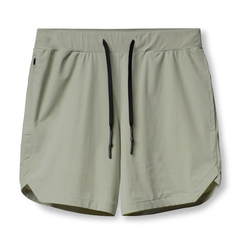 Summer Bodybuilding Sport Shorts Light green