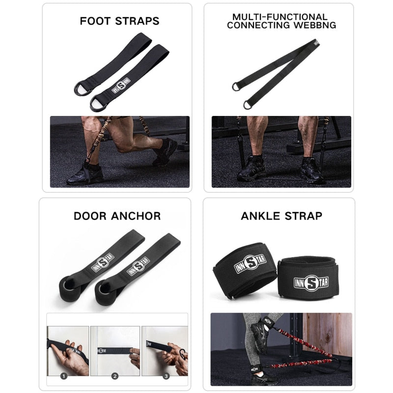 Gym Resistance Bands Accessories