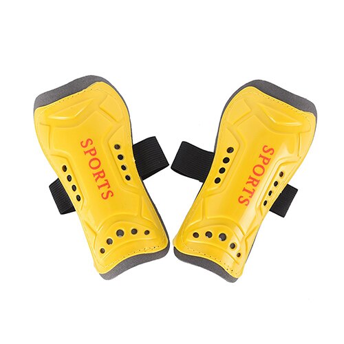 Shin Leg Protector Soccer Light Pad Yellow