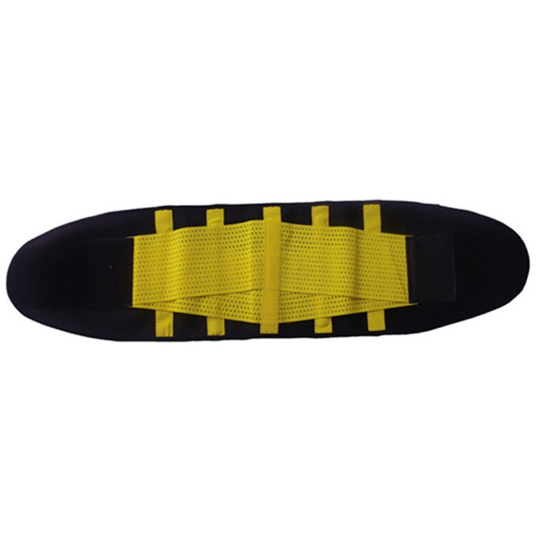 Women Waist Trainer Lumbar Back Belt Yellow