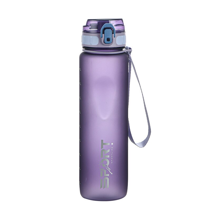 New 1000ML Outdoor Fitness Sports Bottle Purple