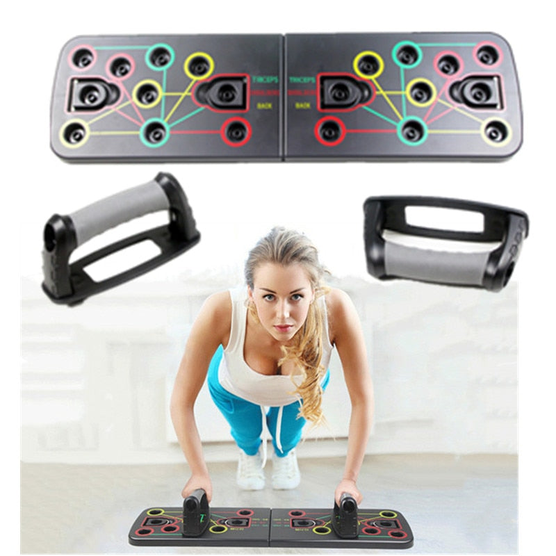 GYM 9 in 1 Push Up Board