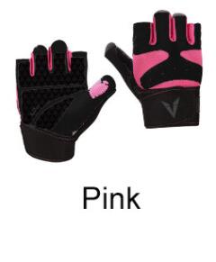 Professional Non-Slip Gym Gloves V5001 CLASSIC Pink