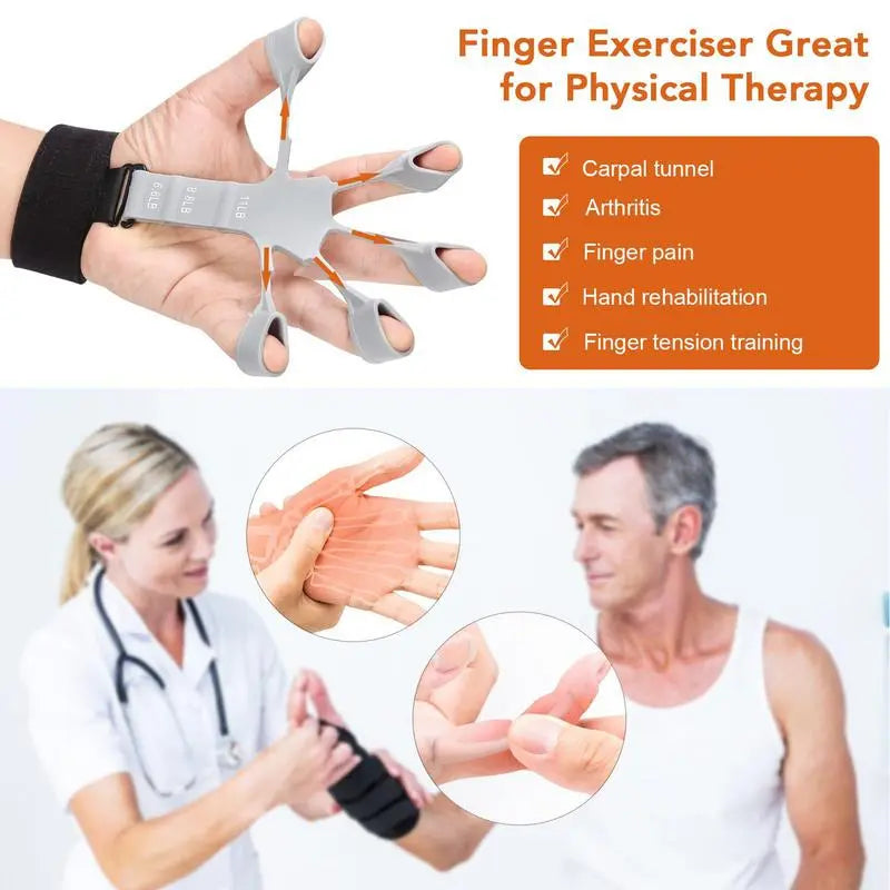 Hand Grip Silicone Finger Expander