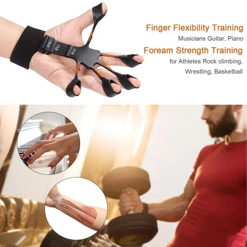 Hand Grip Silicone Finger Expander