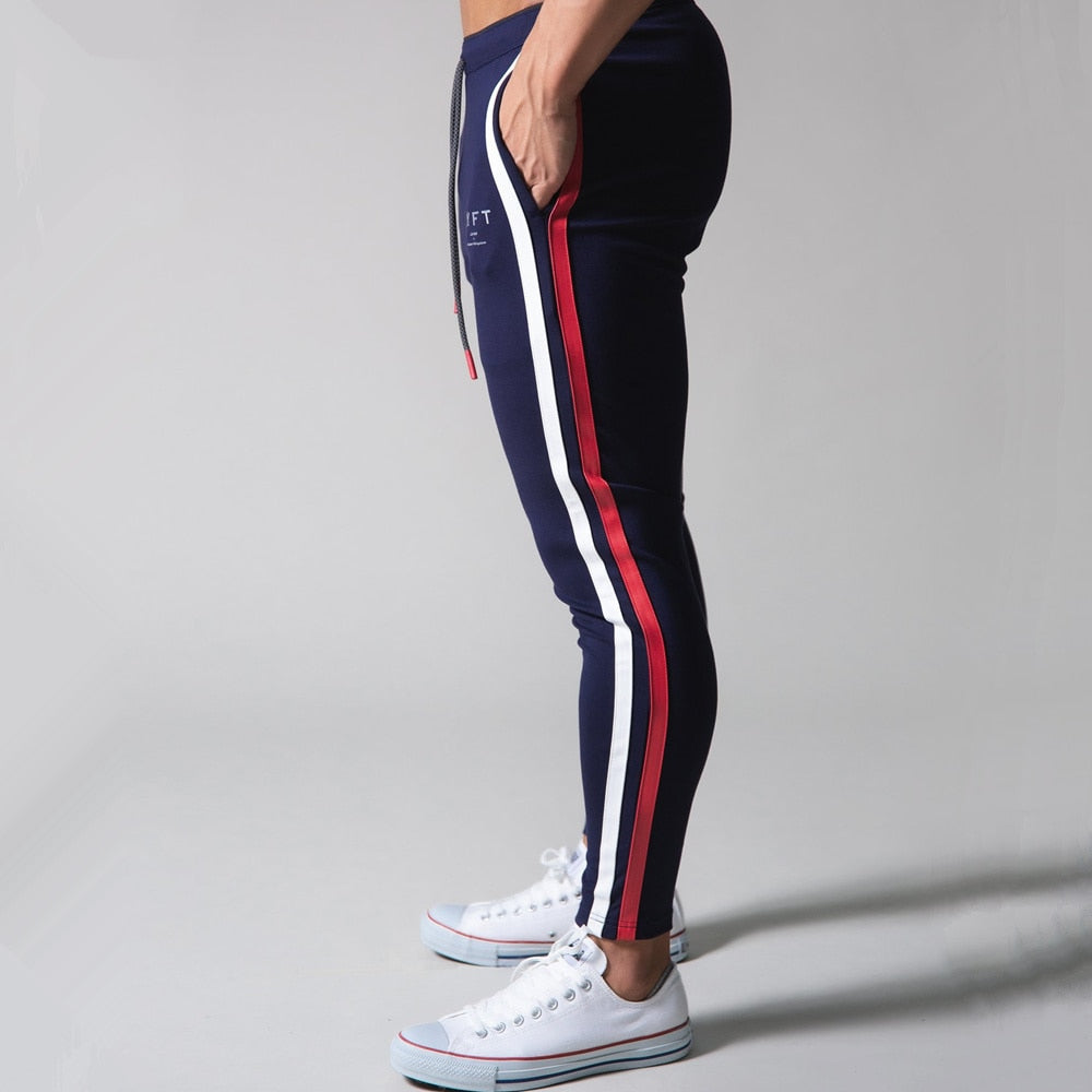 Men Gym Fitness Skinny Pants