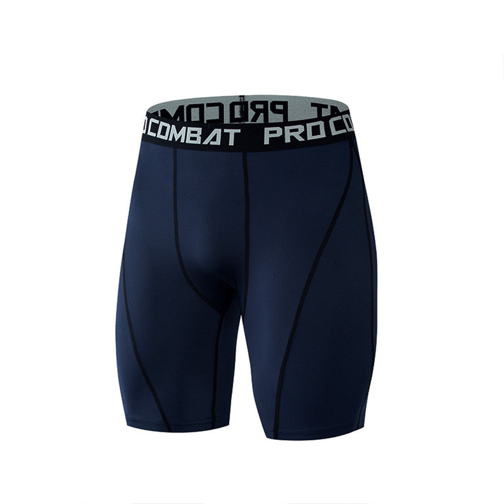 Fitness Workout Inseam Gym Knickers Navy Blue