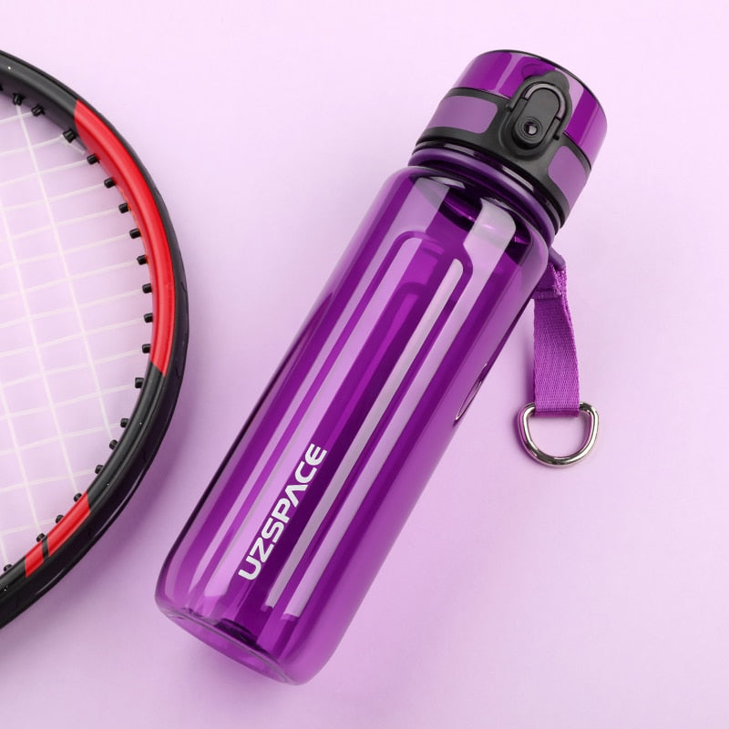 High Capacity Sports Water Bottle 500ml Purple