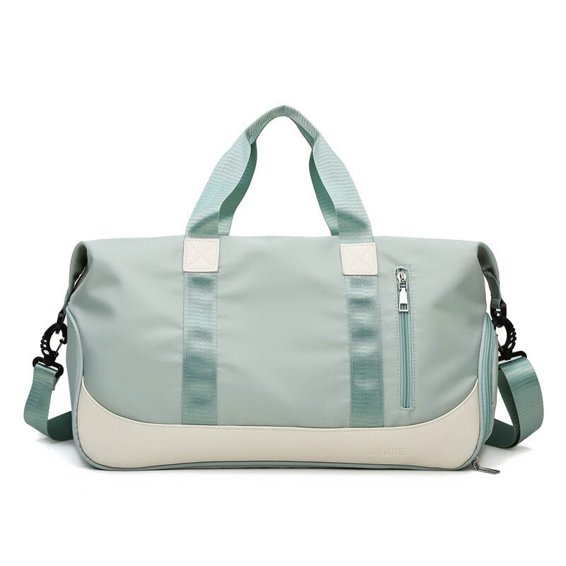 Dry Wet Fitness Bag Green