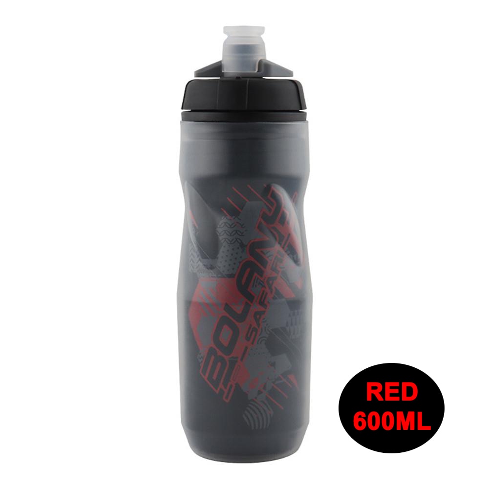 Ice-protected Bicycle Water Bottle Red