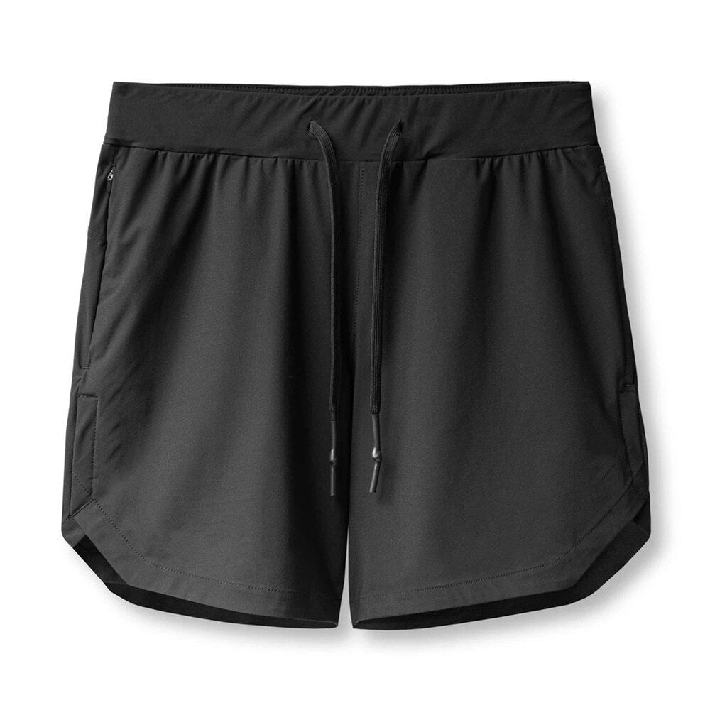 Summer Bodybuilding Sport Shorts Black