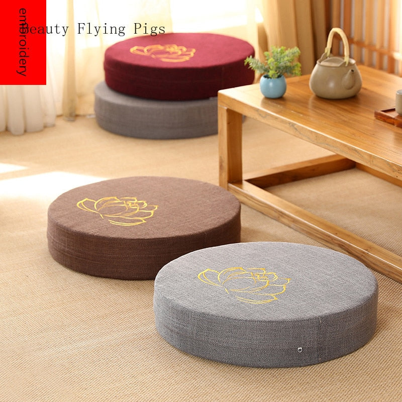 Yoga Meditation Cushion Backrest Pillow